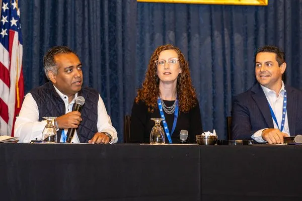 Jigar Desai speaking at AMFP Annual Summit in Philadelphia