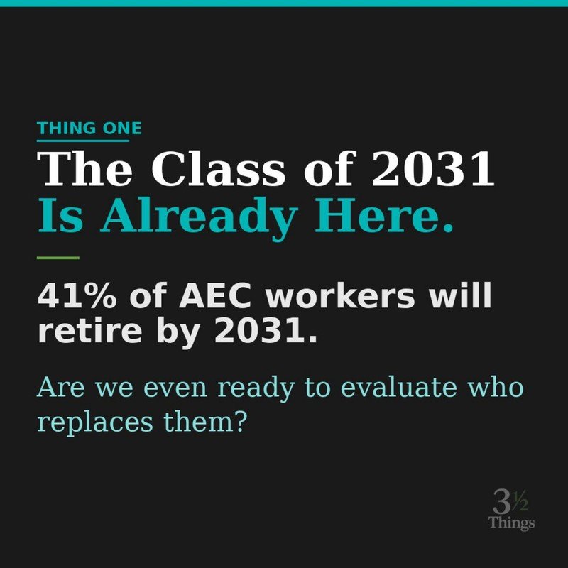 Thing One: The Class of 2031 Is Already Here